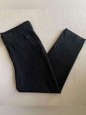 T by Talbots Black Mid-weight Straight Leg High Rise Lounge Pants Size XL